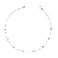 Collana Rue des Mille Donna in Argento GR-CAT-8STE-RH - GR-CAT-8STE-RH